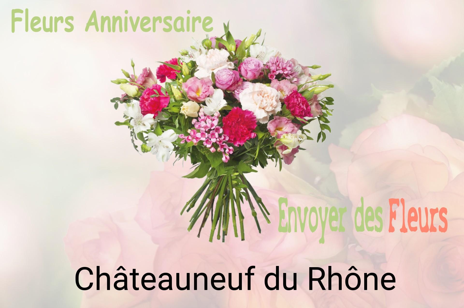 Bouquet de fleurs d’anniversaire livré à Châteauneuf-du-Rhône